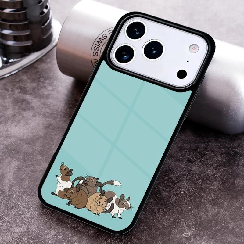 Mouse Rat Phone Case for iPhone 17 16 15 Pro Max Air 14 13 12 11 Plus Shockproof Capa Cover