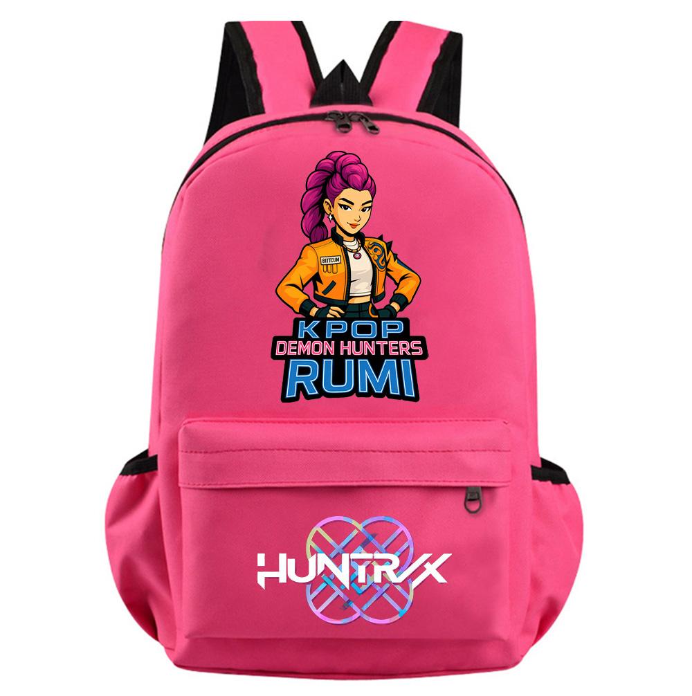 Rucsac Desen Animat K-Pop Vânătorii de Demoni Imprimat pentru Adolescent Student Fată Băiat Ghiozdan Școlar Femei Capacitate Mare Impermeabil Geantă de Călătorie Cadou Copil