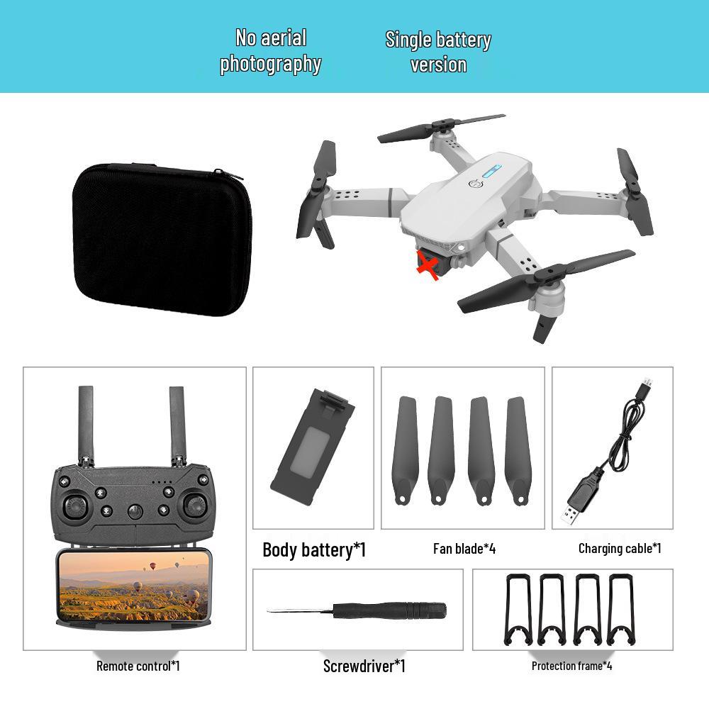 E88PRO 4K Drone with Dual Cameras, Obstacle Avoidance, Fixed Height & Folding Remote Control
