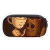 Hot Sales Italian Brainrot Print Layered Pencil Case Quality 2D Flat Cartoon Pen Bag Best Gift for Boys/Girls School Supplies