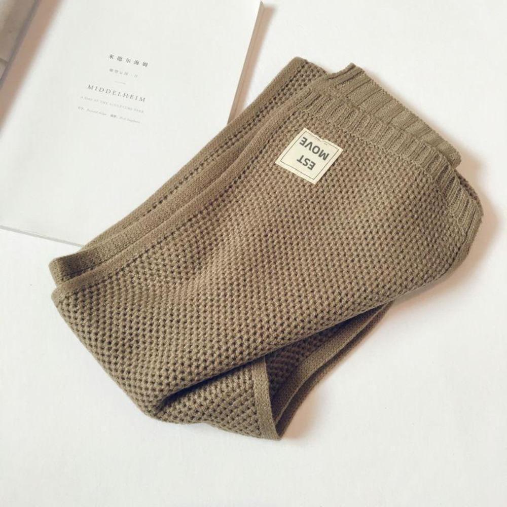 Autumn Winter Children Knitted Scarf Korean Style Wool Knitting Scarves Boys Girls Scarf  Gifts
