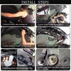 1 Set Affordable Car Rear Wiper Delete Kit Block Off Plug Cap O-ring Seal Nut Screw For Honda Civic For Acura RSX DC5 Integra