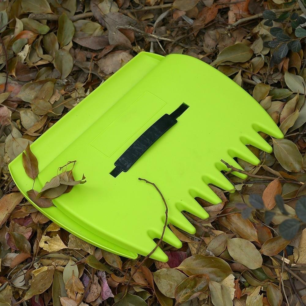 1 Pair Wear-resistant Leaf Catcher Handheld Leaf Collection Tool Garden Rake  Yard Lawn