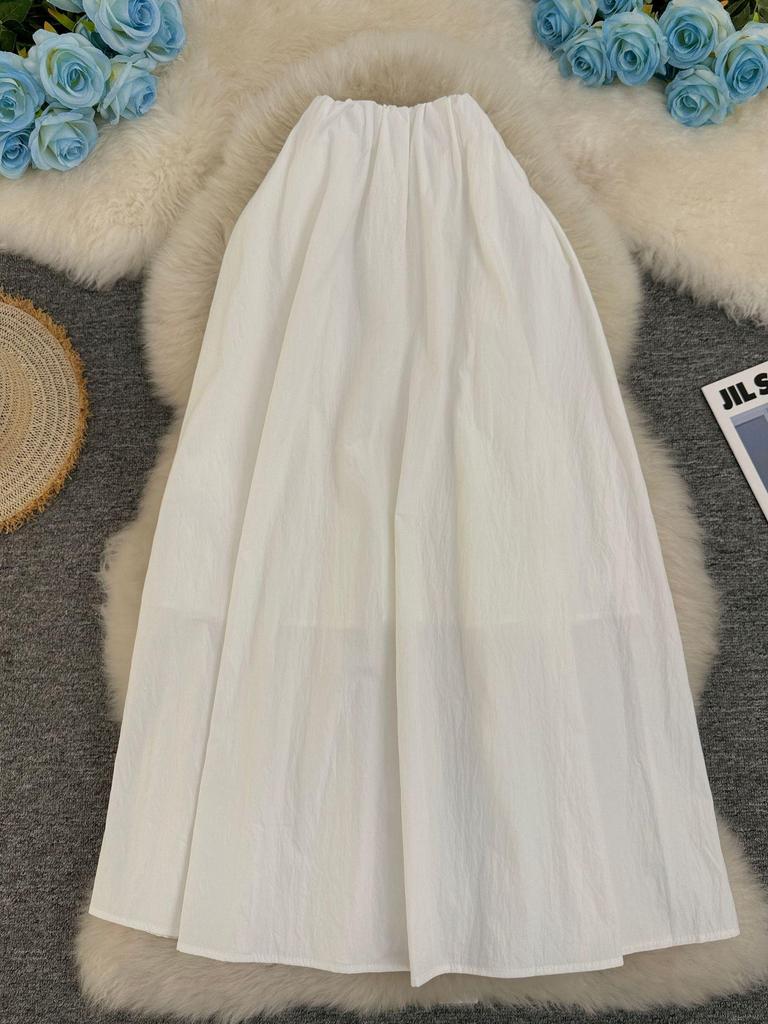 Moderner High-Waist A-Linien-Midirock mit Saumkante - Vielseitiges und Schlankmachendes Design