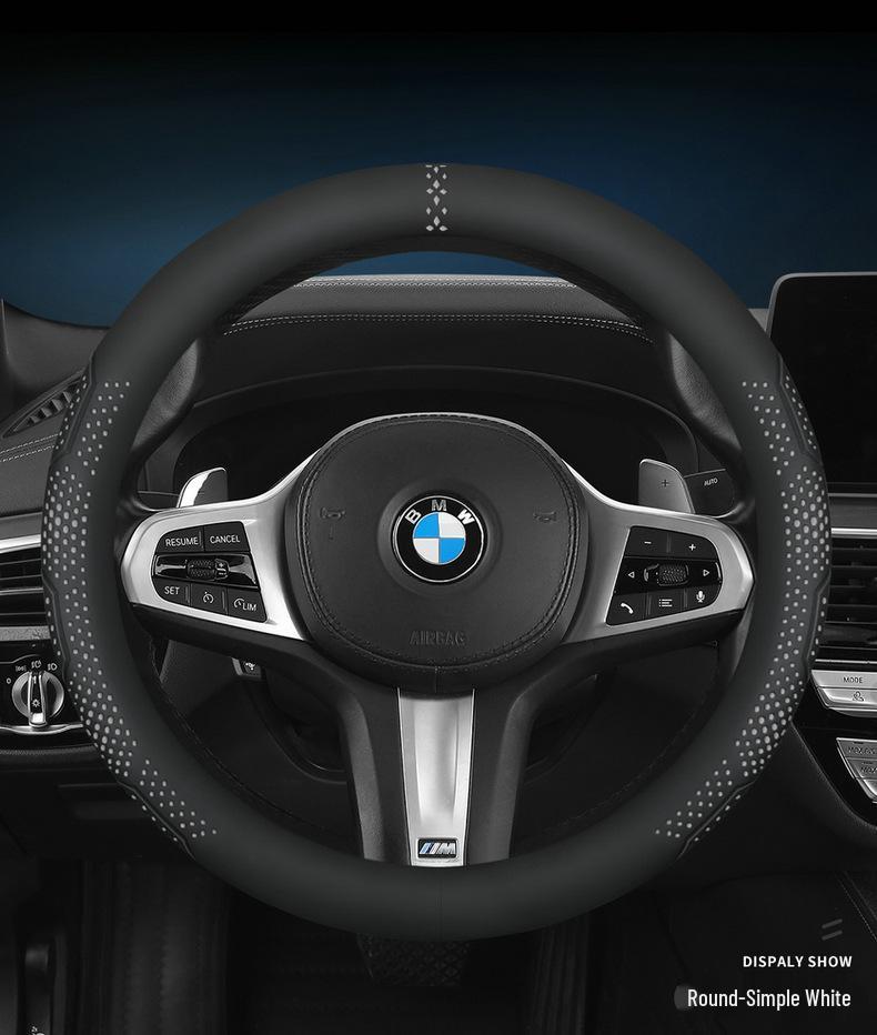 BMW Kožený potah volantu proti zašpinění pro modely řady 2, 3, 4, 5, 7 a X1-X6