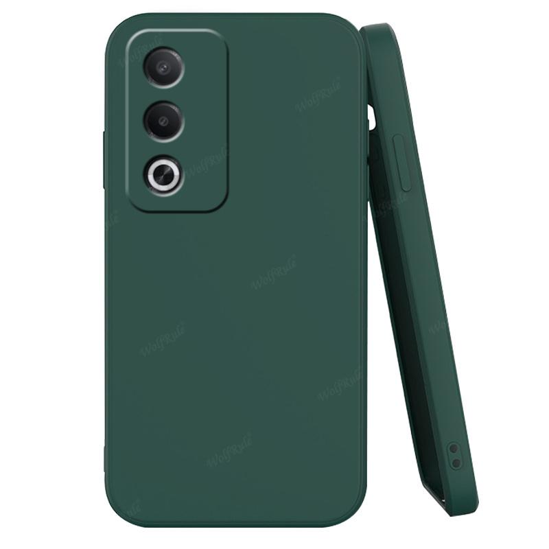 For Cover OPPO A80 5G Case OPPO A80 5G Capas Liquid Silicone Phone Back Bumper TPU Shockproof Soft Fundas OPPO A80 5G