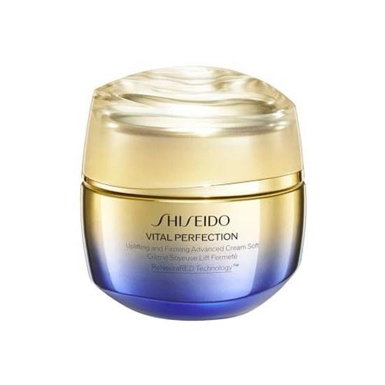SHISEIDO Vital Perfection quasi-drug Advance Cream Soft 50g Eye Creamy Floral Scent Firmness Brightening Dry Fine Lines Beauty