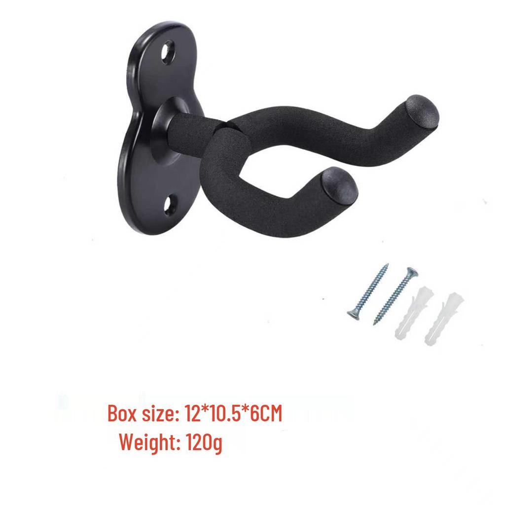 Universal Wall Mount Hanger for Guitar, Ukulele, Violin, Erhu, Pipa, and Bass