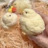Elastic Stress Reliever Handmade Chick Relief Toy Pocket Size Ultra Soft Squeeze Pressure Fidget Anxiety Release Pinch Sensory Easter Stuffers Animal
