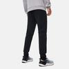 Li Ning Fitness Series Solid Color Fleece Thick Drawstring Cuffed Knitted Sports Pants Men Pants Black AKLT743-1