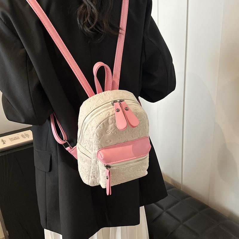 Moda urocza! Retro matowy mini plecak, must-have dla koreańskich dziewczyn