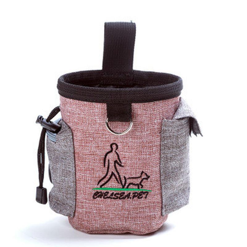 

Сумка для лакомств для собак, уличная, портативная, для тренировок, сумка для лакомств, товары для питомцев, высокая износостойкость, большая вместимость, поясная сумка для лакомств для щенков розовый