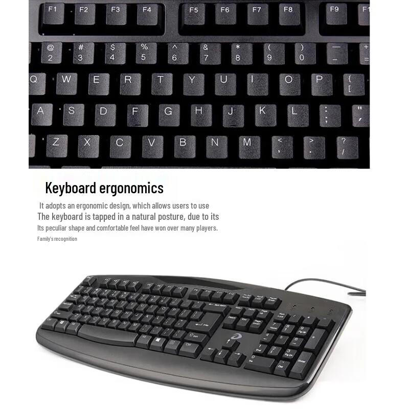Dareu LK142T Wired Keyboard and Mouse Combo