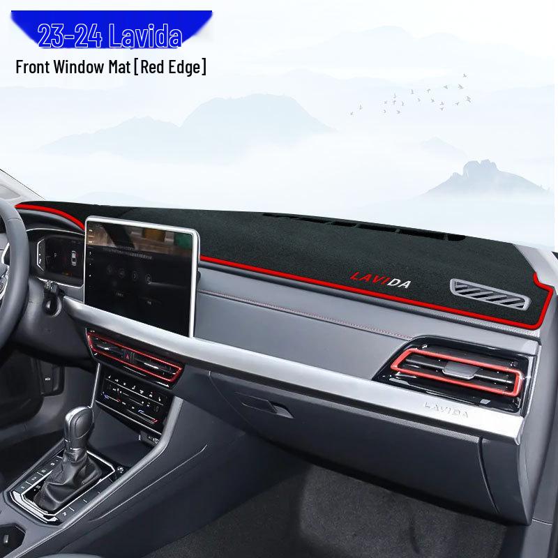 Volkswagen Lavida Dashboard Sunshade: Light-Blocking Console Pad for Interior Protection, Sharp Edition 24 Voyage.