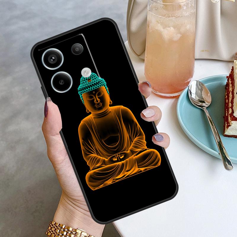 Buddha Budha Hülle Für Xiaomi Redmi Note 11 9 10 12 13 Pro Plus 9S 10S 11S 12S Redmi 12 10C 9C 13C Abdeckung