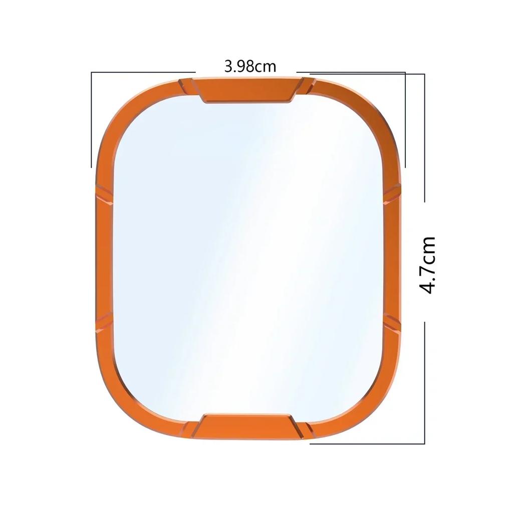 Tvrzené sklo Ochranné sklo pro Apple Watch Ultra 3/2/1 Kovový rámeček pro iWatch Ultra 49mm Ochranná fólie HD proti poškrábání