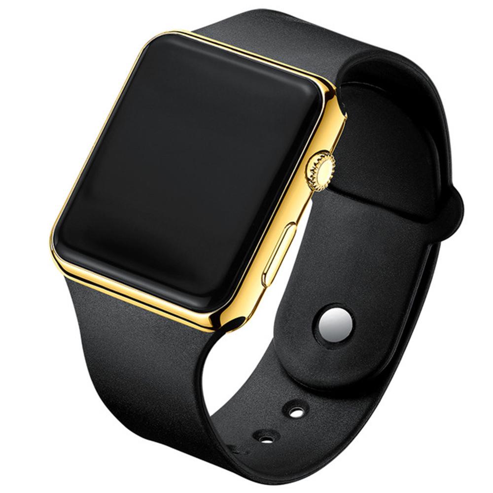 

Унисекс светодиодные светящиеся квадратные цифровые часы