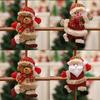 Adorable Christmas Dolls Collection With Santa Snowman Elk Bear For Heartwarming Tree Decor