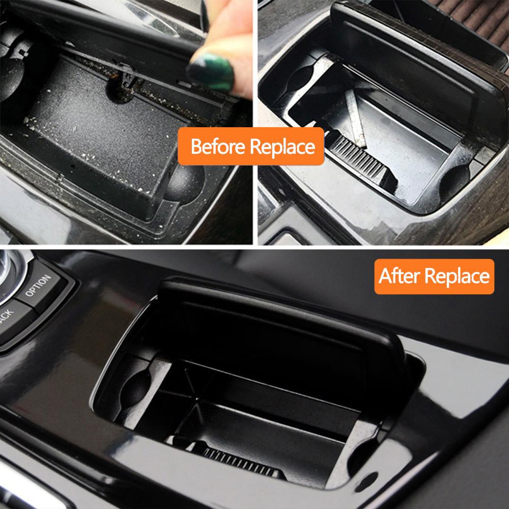 Car Center Console Ashtray Box Ash Case Cover For BMW 5 Series F10 F11 F18 520 523 525 528 530 2010-2017 51169206347