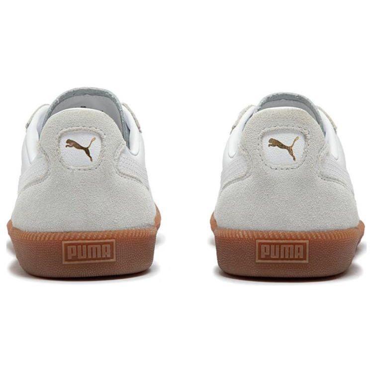 Puma Liga OG Protiskluzové Odolné Nízké Skate Boty Unisex Skate Boty Bílá Šedá 356999-27