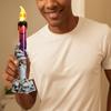 Halloween LED Candle Light Specters Hand Decoration Safe Flameless Design For Scary Party Decors Battery Operated