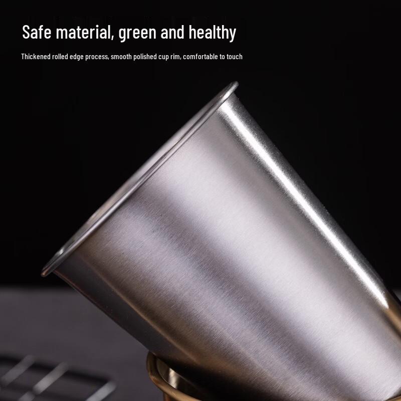 Cmaos Industrial Style Stainless Steel Cold Drink Tumbler