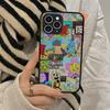 Bfdi Poster Battle For Dream Island Phone Case Hard Leather Case for iPhone 11 12 13 Mini Pro Max 8 7 Plus SE 2020 X XR XS Coque