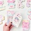 40 Stück/Set Cartoon DIY Deko Fotokarte Papier Kawaii Kreatives Design Schleife Schmetterling Fotokartenverpackung Halter Studentenbedarf