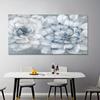 Abstract Blue Floral Canvas Painting Nordic Flower Poster and Prints Wall Art Pictures for Living Room Home Decor