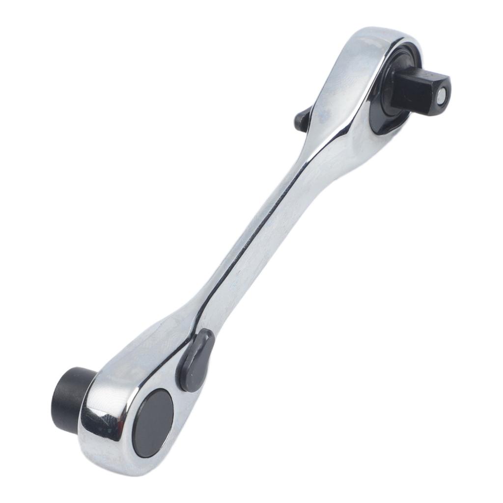 Chrome Vanadium Steel Wrench Power Tool Accessory Offset Ratchet Tool Double Ended Wrench Thumb Operated Switch Ergonomic Design