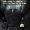 CHIBADO Console Box with Trash Can for Toyota Esquire 70 60 Fast USB LED Drink Holder Voxy, Noah, Estima, (80 Series, Series, Series), Charging,
