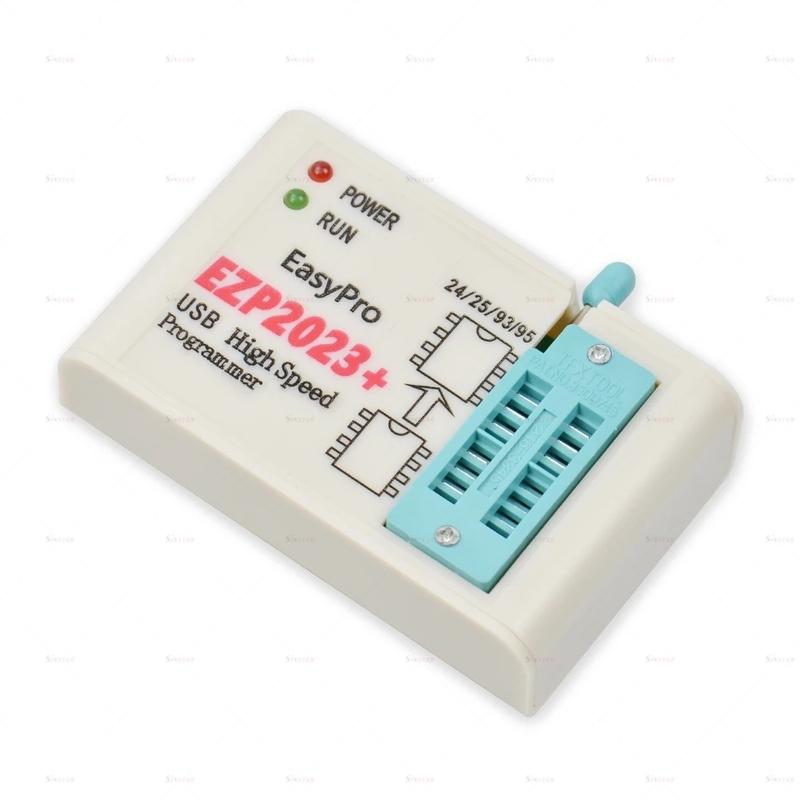 EZP 2023 support WIN7&8 64bit NEW EZP2023 high-speed USB SPI Programmer 24 25 93 95EEPROM 25 flash bios chip with adapter