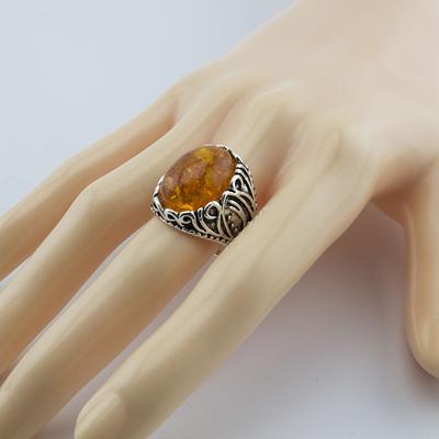 Böhmische Vintage gelbe Steinringe für Frauen Anel Boho Statement Hochzeit Verlobungsringe Männer Schmuck