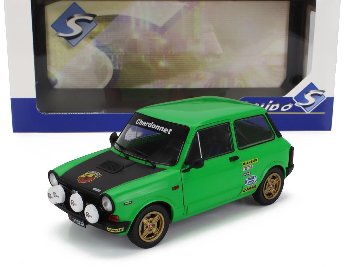 

Solido Autobianchi Minicar A112 ABARTH MKV 1980 1/18 (Green) [Parallel import] зелений