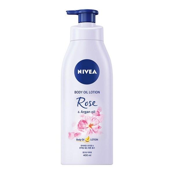 

Лосьон для тела Nibea Rose & Argan Rose, 400 мл, 1 корейская косметика
