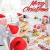 Nice Christmas Santa Hats Santa Hats Decorative Red Cap Adults Kids Women Men Funny Decoration Holiday Party Costume Supplies