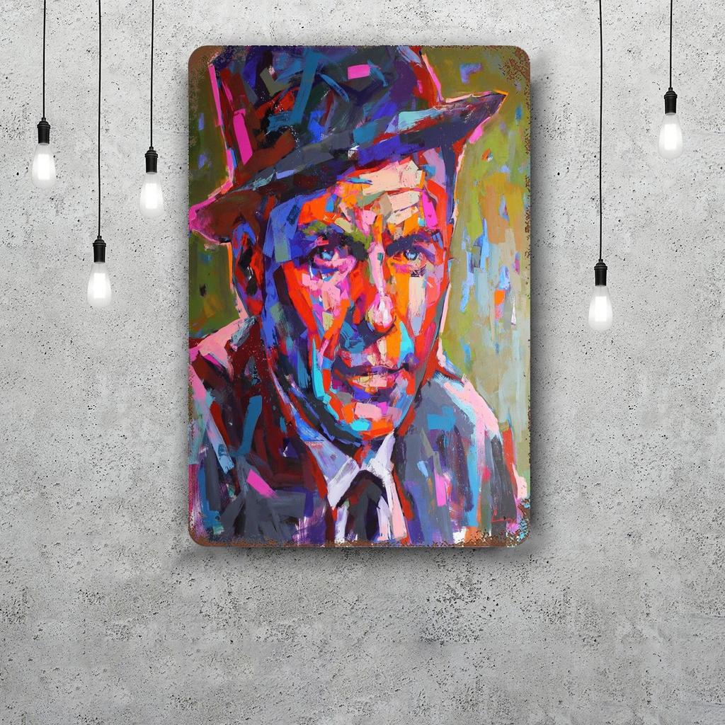 Frank Sinatra Retro Vintage Tin Sign Poster Decorative Plaque Metal Plate Wall Decor
