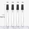 Perfume Test Tube Sample 10ml Refillable Glass Bottle with Spray Top