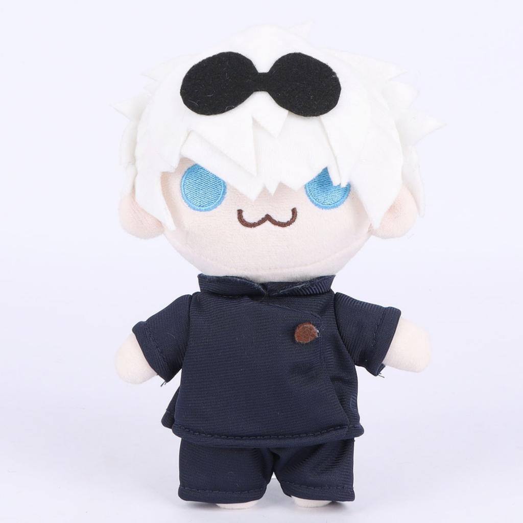 Kawaii Jujutsu Kaisen Plush Toy Cartoon Game Character Satoru Gojo Getou Suguru Plush Birthday Gift For Kids And Fans Home Decor