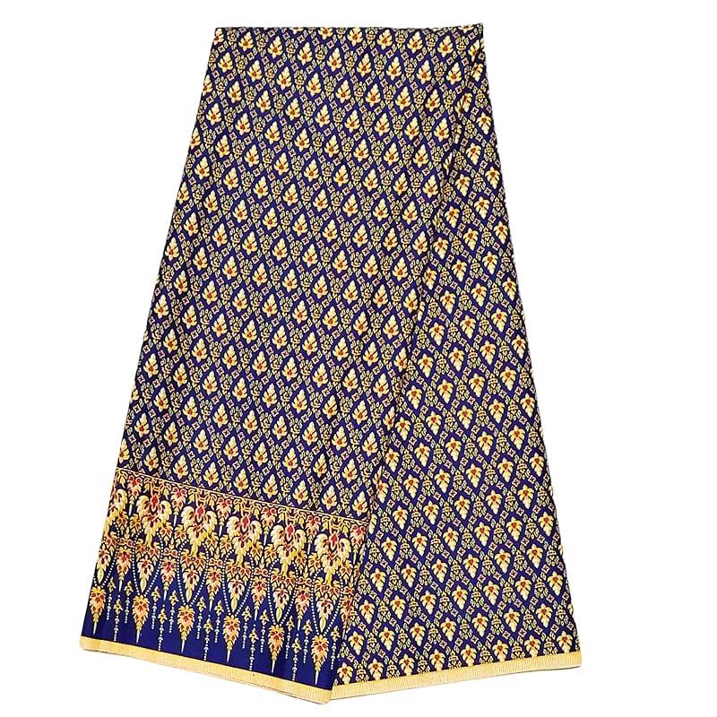 

KINOKINO Thailand batik pattern cotton print material asian ethnic cloth (M)