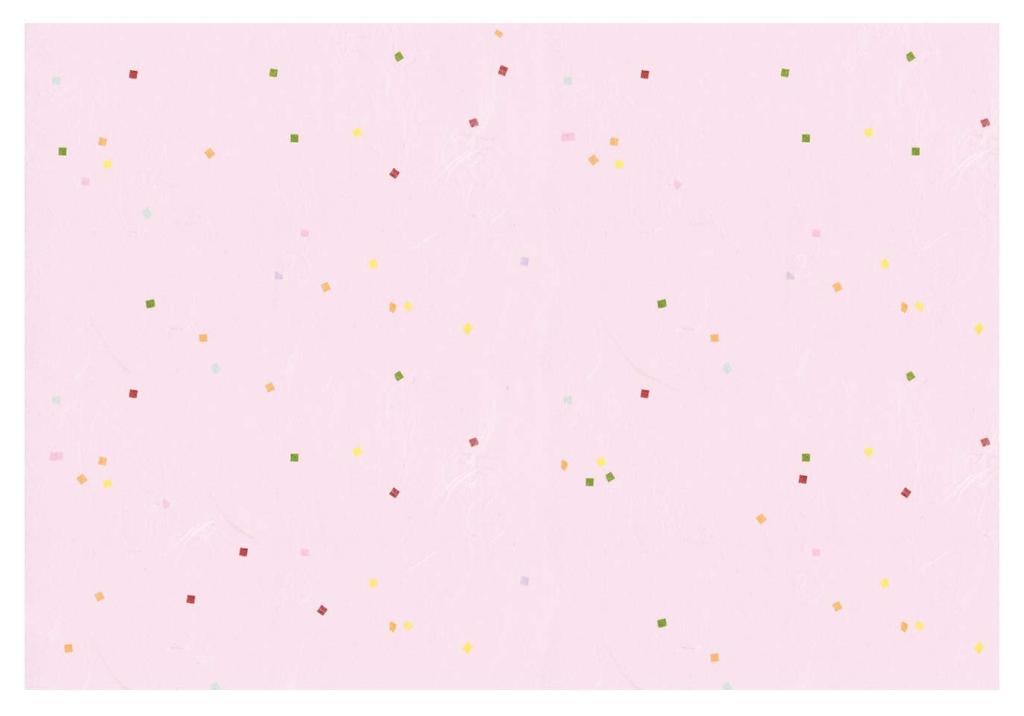 Daikoku Kogyo Table Washi Flower Calendar Yellow Dragon 100 Peach Co., Ltd. Mats, (Japanese Paper), Paper, Sheets, No. 26,