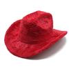 Imitation Rabbit Fur Western Cowboy Hat Woolen Hat Men'S And Women'S Top Hats Big Brim Shading Felt Hat
