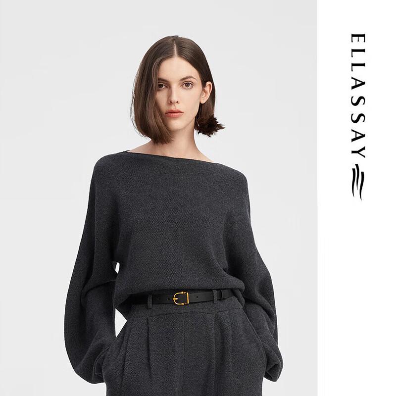 

ELLASSAY Женский трикотажный комплект для отдыха из мериносовой шерсти M