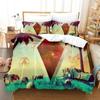 3D Print Game No Mans Sky Bedding Set Duvet Cover Bed Set Quilt Cover Pillowcase Comforter King Queen Size Boy Adult Bedding Set