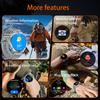2026 New Outdoor Military 1.85-inch 466*466 Smart Watch Fitness Clock Men 1000mAh Battery 10ATM Waterproof HD Call Bracelet Men