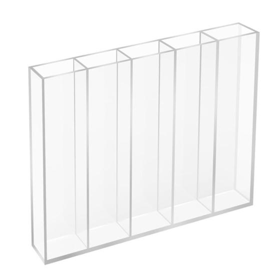 

1/2 шт. Акриловый держатель для соломинок Прозрачный дизайн Легко чистится Самоклеящийся Многоразовый органайзер для соломинок Кухонные аксессуары 1pc прозрачный