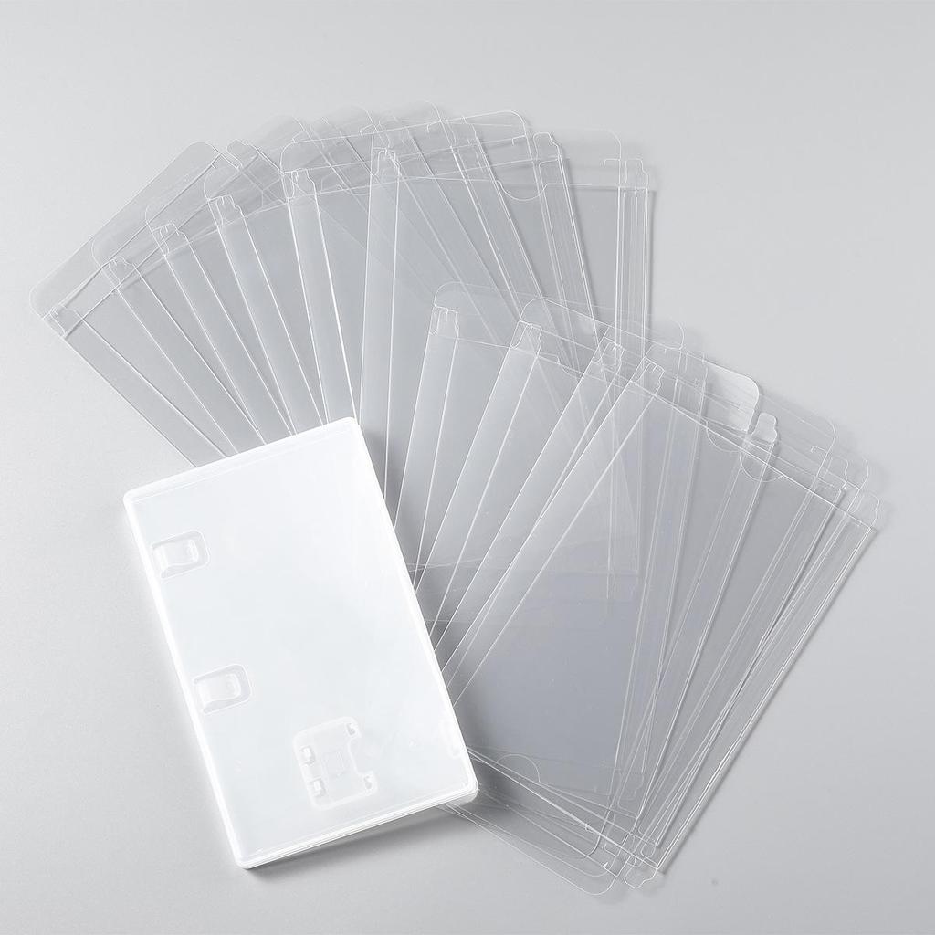 Transparent Storage Box for Nintendo Switch Game Cards
