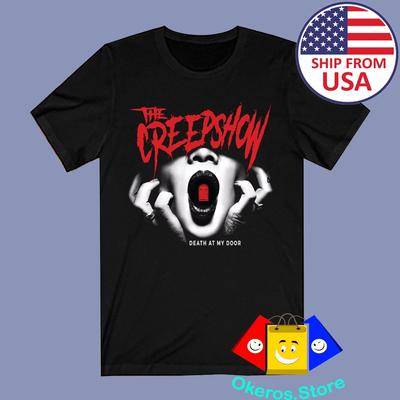 The Creepshow Death At My Door Men's Black Size S To 3XL