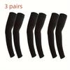 3 Pairs Breathable UV Protection Sleeves for Sports - Driving Fishing Cycling Running Outdoor Use