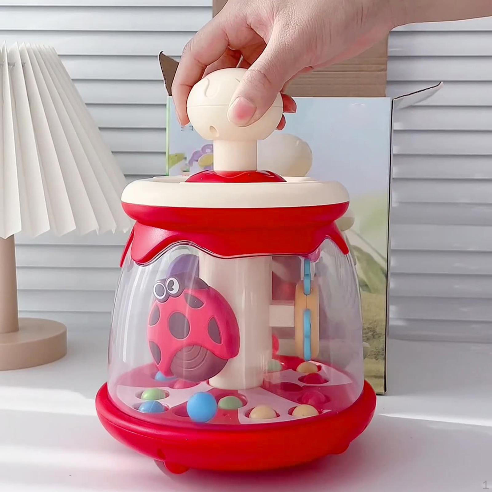 

Игрушка-карусель Baby Press, развивающая сенсорную активность, портативная для детей от 0 до 1 года красный